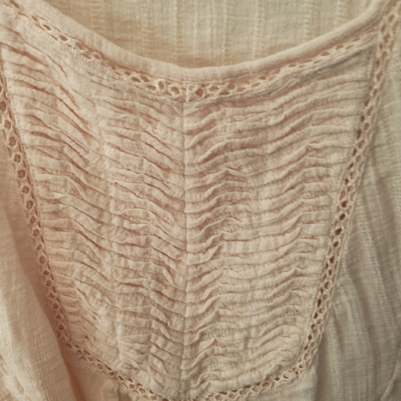 Light Pink Cotton Blouse - Picture 4 of 7